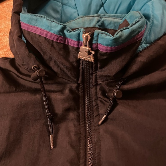 Official Vintage NBA Charlotte Hornets Starter Jacket - Picture 3 of 6